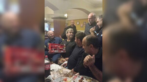 Έκοψαν την πίτα τους και αποχαιρέτησαν τον Διοικητή