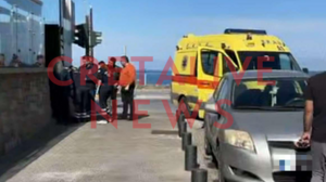 Τροχαίο στην παραλιακή - Σύγκρουση αυτοκινήτου και μηχανής