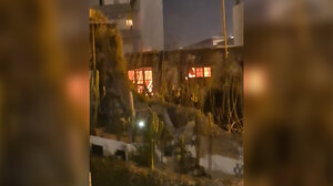 Video: Αναστάτωση από τη φωτιά στην Αγία Τριάδα