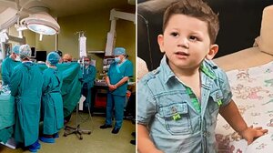 Η υπόκλιση των χειρουργών στον μικρό Άγγελο...