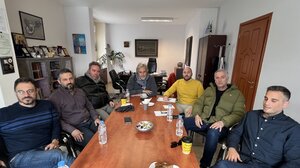 Συνάντηση του Δημάρχου Σητείας με τη Νομαρχιακή Επιτροπή Λασιθίου του ΤΕΕ/ΤΑΚ