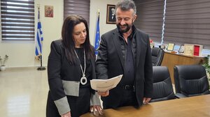 Η Σοφία Χατζάκη – Σφακιανάκη ορκίστηκε ως μόνιμη υπάλληλος του Δήμου Γόρτυνας