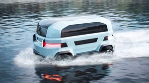 Αμφίβιο ηλεκτρικό αυτοκίνητο για στεριά και νερό!