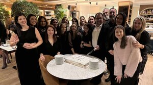 Η βασιλόπιτα της OnMedia, το πάθος για τη δουλειά μας και ... η τυχερή του φλουριού!