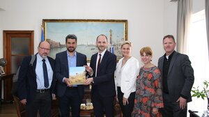 Στον Δήμο Χανίων ο Επιτετραμμένος της Πρεσβείας της Αυστρίας στην Ελλάδα