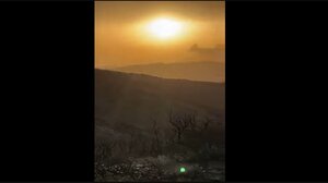 Βίντεο: Αφρικανική σκόνη «σκέπασε» την Εύβοια -Απόκοσμες εικόνες