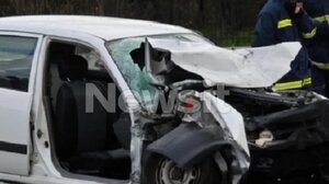 Δύο νεκροί και τέσσερις τραυματίες σε καραμπόλα τριών αυτοκινήτων στην Κατεχάκη