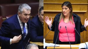 Χαμός στη Βουλή: Χυδαίο σχόλιο Κυριαζίδη στην Κωνσταντοπούλου - Προς διαγραφή από τη ΝΔ με απόφαση Μητσοτάκη (Βίντεο)