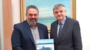 Ο Πρέσβης της Βοσνίας-Ερζεγοβίνης στην Περιφέρεια Κρήτης 