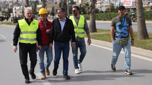 Ολοκληρώθηκε από τον Δήμο Ηρακλείου η προληπτική αντικατάσταση πυλώνων στη λεωφόρο Παναγιωτάκη