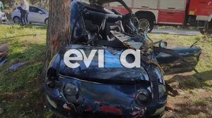 Εύβοια: Θανατηφόρο τροχαίο – Δύο 20χρονοι έχασαν τη ζωή τους