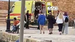 Χανιά: Περιπέτεια για άνδρα - Έπεσε στο λιμενοβραχίονα