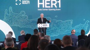 Στα εγκαίνια των εγκαταστάσεων του νέου κόμβου δεδομένων HER1 στο Ηράκλειο, ο Δήμαρχος Ηρακλείου