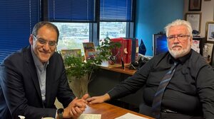 Συνάντηση Σωκράτη Κεφαλογιάννη με τον Δημήτρη Παπαγιαννίδη