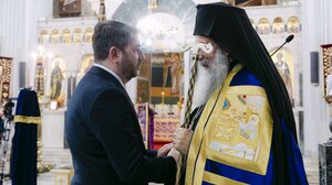 Στον Άγιο Μηνά ο Νίκος Ανδρουλάκης