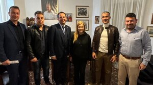 Συνάντηση της Σέβης Βολουδάκη με την Ένωση Στρατιωτικών Υπαλλήλων