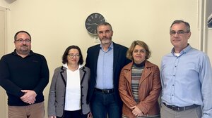 Συνάντηση Μ. Χνάρη με τους συντονιστές των Κέντρων Υγείας του Ν. Ρεθύμνης