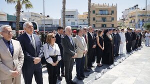 Ηράκλειο: Εκδήλωση τιμής και μνήμης με κατάθεση στεφάνων στο Μνημείο της Μάχης Κρήτης