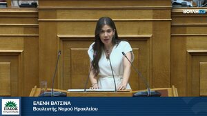 Βατσινά στη Βουλή: Στην ομηρία των επιχειρήσεων στη ΒΙΠΕ Ηρακλείου, η κυβέρνηση αρνείται να δώσει λύση 
