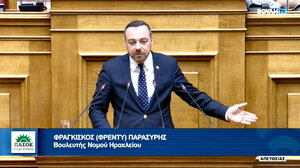 Χρηματοδότηση για τις κατεδαφίσεις και πρόσθετους πόρος για το «ΕΞΟΙΚΟΝΟΜΩ» στο Δήμο Μινώα Πεδιάδας, ζήτησε ο Φ. Παρασύρης