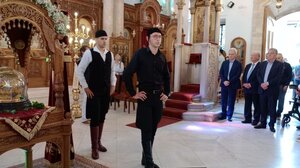 Ο Αλ. Καλοκαιρινός στις εκδηλώσεις για την 59η επέτειο επανακομιδής της Τιμίας Κάρας του Αγίου Αποστόλου Τίτου