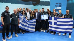 Σε πανηγυρικό κλίμα η τελετή έναρξης του Παγκοσμίου Πρωταθλήματος Ελεύθερης Κατάδυσης Πισίνας