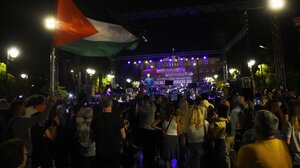 Συναυλία αλληλεγγύης στον Παλαιστινιακό λαό στο Σύνταγμα