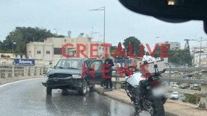 Κυκλοφοριακό μετά το τροχαίο - Φωτογραφίες