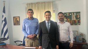 Επίσκεψη του επικεφαλής της ΟΝΝΕΔ Κρήτης στην Ιεράπετρα