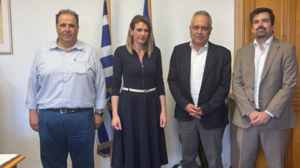 Συνάντηση εκπροσώπων της Ε.Ι.Ε.Τ. με την Υφυπουργό Εργασίας Άννα Ευθυμίου