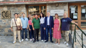 Επίσκεψη κλιμακίου του ΠΑΣΟΚ στον Δήμο Οροπεδίου Λασιθίου