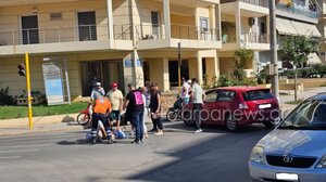  Τροχαίο με τραυματισμό στα Χανιά - Στο νοσοκομείο μία γυναίκα