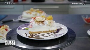 Τσιζκέικ ψυγείου banana split 