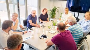 Με εκπροσώπους φορέων και κατοίκους της Ελιάς και του Βραχόκηπου συναντήθηκε ο δήμαρχος Χερσονήσου