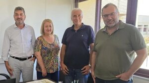 Στο "τραπέζι" η συνεργασία Δήμου Ηρακλείου – ΕΛ.ΚΕ.Θ.Ε