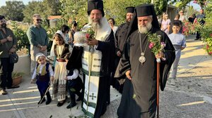 Υποδοχή της Τιμίας Κάρας της Οσίας Γαβριηλίας στο Ρέθυμνο
