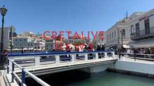 Άγιος Νικόλαος: Ανταλλαγή ύβρεων μεταξύ Ελλήνων – Μία προσαγωγή - Πέταξαν σημαία του Ισραήλ στη θάλασσα (βίντεο)