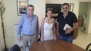 Στον δήμο Αγίου Βασιλείου αντιπροσωπεία του ΜέΡΑ25 για το μεταναστευτικό 