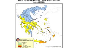 Σε "πορτοκαλί" συναγερμό, αύριο, η ανατολική Κρήτη