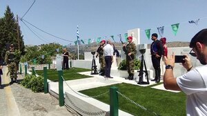 Στις εκδηλώσεις τιμής και μνήμης ο αντιδήμαρχος Βιάννου, Χαράλαμπος Κονδυλάκης