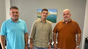 Συνάντηση Αλέξανδρου Μαρκογιαννάκη με προεδρείο ΟΕΝΒΕΧ 