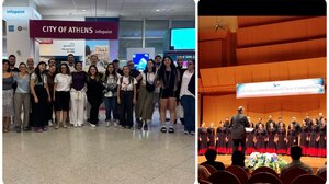 Γ. Ιδομενέως: "Τραγουδήσαμε τον ελληνικό λόγο στο Τόκιο"