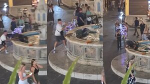 Ρόδος: Σε εξέλιξη η έρευνα για τον εντοπισμό του νεαρού που έσπρωξε άστεγο σε σιντριβάνι