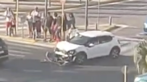 Αυτοκίνητα συγκρούστηκαν στην παραλιακή του Ηρακλείου