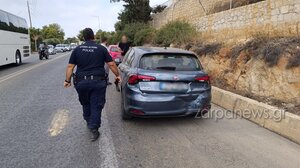 Τέσσερις τραυματίες από καραμπόλα τριών αυτοκινήτων στα Χανιά