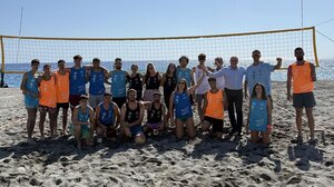 Στο τουρνουά beach volley της Ψαρής Φοράδας ο Παύλος Μπαριτάκης