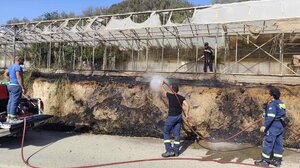  Ρέθυμνο: Φωτιά στο Χαμαλεύρι κινητοποίηση Πυροσβεστική και εθελοντές!