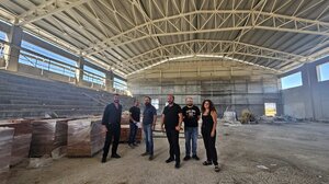 Δήμος Γόρτυνας: Σε εξέλιξη οι εργασίες στο Κλειστό Γυμναστήριο Ασημίου