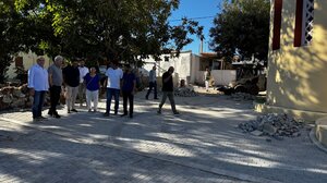 Σε εξέλιξη τα έργα ανάπλασης στις Άνω Ασίτες (video) 