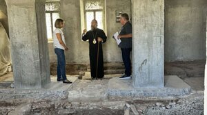 Για τις εργασίες που "τρέχουν" στον ιστορικό ναό Παναγίας Μεσαμπελίτισσας ενημερώθηκε ο Μητροπολίτης Ρεθύμνης